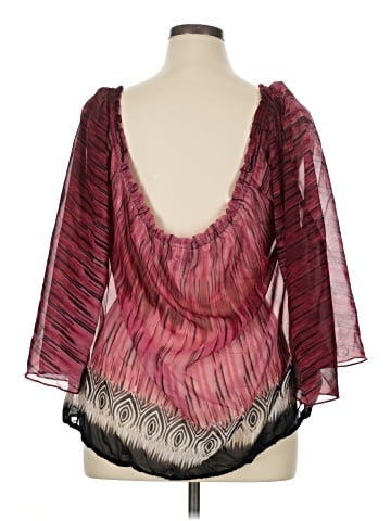 Caren Sport 3/4 Sleeve Blouse (view 2)