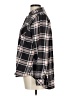 Krazy Kat Plaid Black Long Sleeve Button-Down Shirt Size L - photo 5