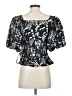 Jonathan Simkhai Black Short Sleeve Blouse Size 4 - photo 2