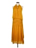 Ulla Johnson 100% Polyester Yellow Casual Dress Size 8 - photo 1