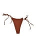 Unbranded Solid Brown Swimsuit Bottoms Size S - photo 2
