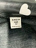 Shein 100% Polyester Hearts Silver Raincoat Size 7 - photo 3