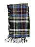 Nordstrom 100% Polyester Plaid Blue Black Scarf One size - photo 2