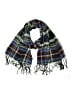 Nordstrom 100% Polyester Plaid Blue Black Scarf One size - photo 1
