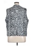 Contrasts 100% Polyester Animal Print White Vest Size 1X - photo 2