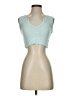Missguided Teal Tank Top Size 2 - photo 1