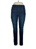 CALVIN KLEIN JEANS Solid Blue Jeans Size 16 - photo 1