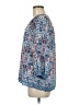 Eliane Rose 100% Polyester Blue 3/4 Sleeve Blouse Size M - photo 5