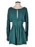 Free People Hearts Teal Romper Size S - photo 1