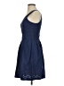 Red Camel Solid Blue Casual Dress Size 0 - photo 5