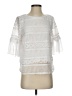 Banana Republic 100% Polyester White 3/4 Sleeve Blouse Size S - photo 1