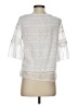 Banana Republic 100% Polyester White 3/4 Sleeve Blouse Size S - photo 2