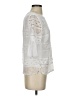 Banana Republic 100% Polyester White 3/4 Sleeve Blouse Size S - photo 4