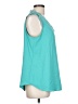 Unbranded Teal Sleeveless Blouse Size L - photo 4