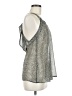 Pull&Bear Silver Sleeveless Top Size M - photo 4