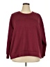 M Magaschoni Burgundy Sweatshirt Size 3X - photo 1