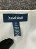 ModCloth 100% Recycled Polyester White Sleeveless Blouse Size S - photo 7