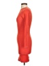 Bebe Solid Orange Cocktail Dress Size S - photo 5