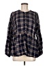 Torrid Blue Long Sleeve Blouse Size Med Plus (00) - photo 1