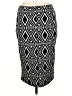 Bobeau Argyle Black Casual Skirt Size L - photo 2