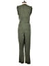 Banana Republic Solid Green Jumpsuit Size 2 - photo 2