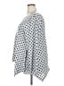 Green Envelope Polka Dots Gray Poncho Size 2X - photo 5