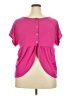 Torrid Pink Short Sleeve Top Size 2X Plus (2) - photo 2