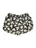 Forever 21 100% Rayon Floral Black Shorts Size XS - photo 2