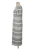 Old Navy Stripes Gray Casual Dress Size L - photo 5