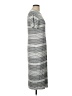 Old Navy Stripes Gray Casual Dress Size L - photo 4