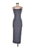 Shein Solid Gray Casual Dress Size M - photo 1