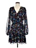 Lini 100% Polyester Floral Black Cocktail Dress Size 6 (estimated) - photo 1