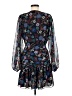 Lini 100% Polyester Floral Black Cocktail Dress Size 6 (estimated) - photo 2