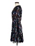 Lini 100% Polyester Floral Black Cocktail Dress Size 6 (estimated) - photo 5