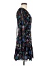 Lini 100% Polyester Floral Black Cocktail Dress Size 6 (estimated) - photo 4