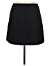 H&M Solid Black Casual Skirt Size 6 - photo 2
