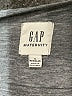 Gap - Maternity Gray Long Sleeve T-Shirt Size S - photo 6