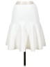 BCBGMAXAZRIA Solid White Formal Skirt Size S - photo 1