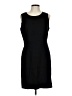 Bice Solid Black Casual Dress Size 10 - photo 1