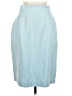 Ann Taylor Solid Blue Formal Skirt Size 6 - photo 1
