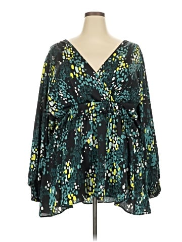 Torrid 3/4 Sleeve Blouse (view 1)