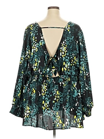 Torrid 3/4 Sleeve Blouse (view 2)