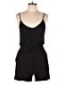 H&M 100% Viscose Solid Black Romper Size M - photo 1