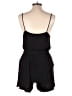 H&M 100% Viscose Solid Black Romper Size M - photo 2