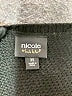 Nicole by Nicole Miller Metallic Brown Pullover Sweater Size XS - photo 7