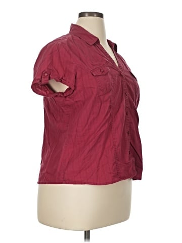SONOMA life + style 3/4 Sleeve Button-Down Shirt (view 1)