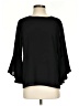 GOLDRAY Black 3/4 Sleeve Blouse Size S - photo 1