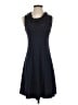 Three Dots 100% Cotton Solid Black Casual Dress Size S - photo 1