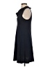 Three Dots 100% Cotton Solid Black Casual Dress Size S - photo 5