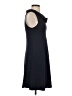 Three Dots 100% Cotton Solid Black Casual Dress Size S - photo 4